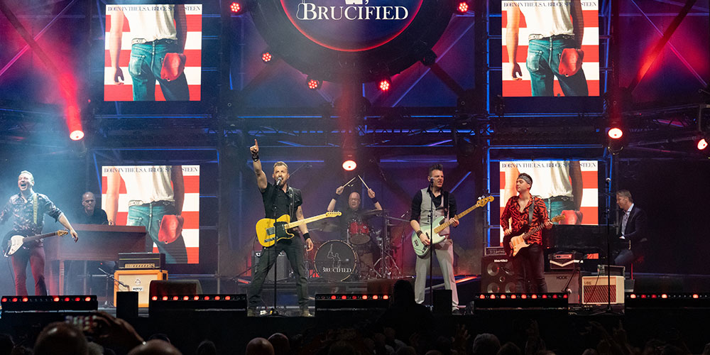 Bruce Springsteen en Ed Sheeran tributes samen op één podium in Myllesweerd