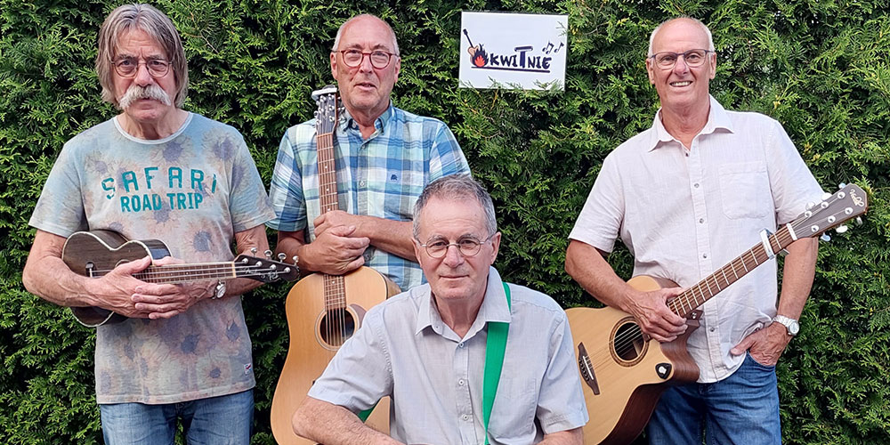 Zondag 18 mei KwiTnie live in ’t Lagerhuis in Mill