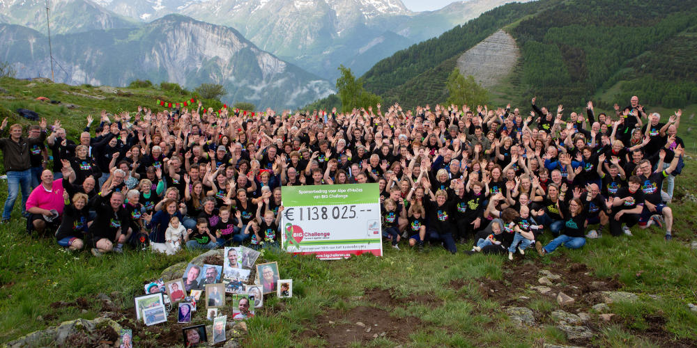 BIG Challenge maakt tussenstand van € 1.138.025 bekend