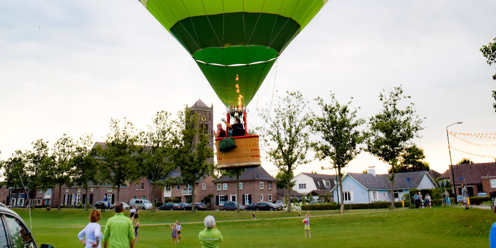 Woensdag 9 juli varen met de Visit Land van Cuijk ballon - tickets beschikbaar