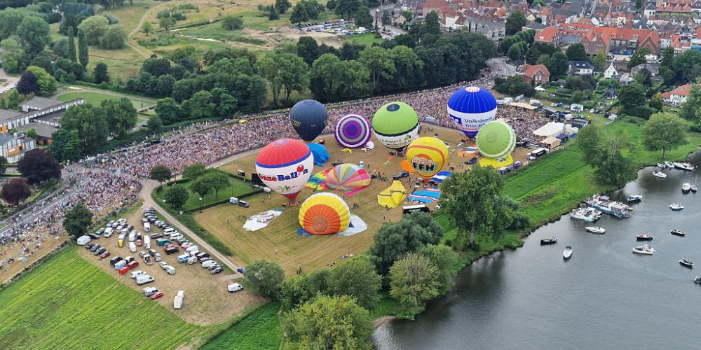 Opnieuw genieten van veel kleurige ballonnen tijdens Ballonfestival Grave