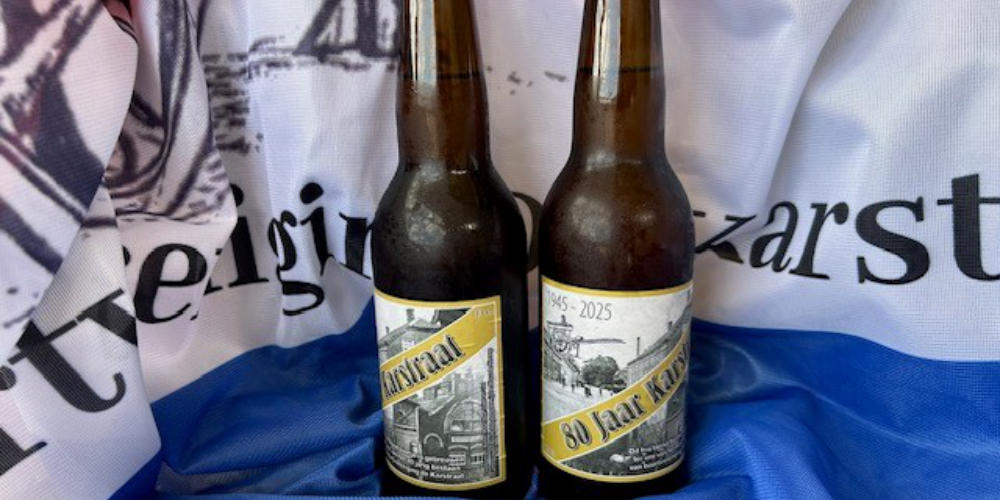 Speciaal gebrouwen bier ter gelegenheid van 80-jarig jubileum buurtvereniging De Karstraat