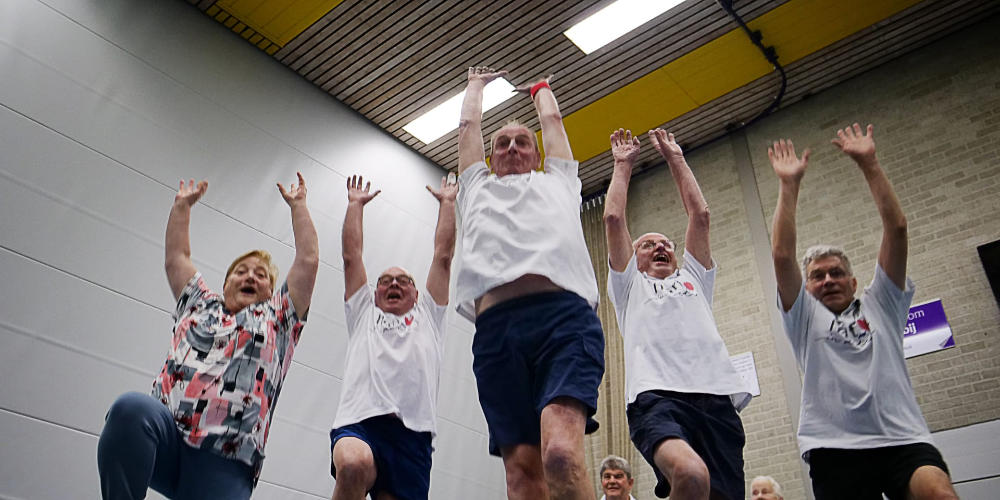 Kom sporten bij Hart in Actie