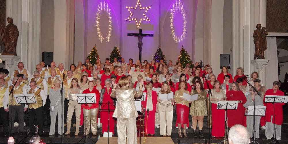 Terugblik kerstconcert in de Willibrorduskerk