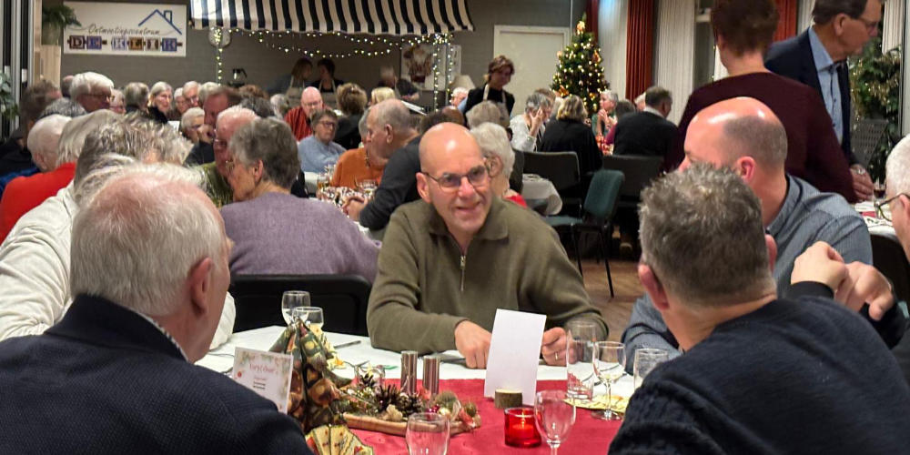 Kerstdiner bij Ontmoetingscentrum De Klik: warm, sfeervol en onvergetelijk