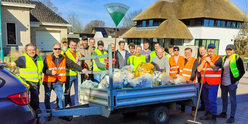 Vrijwilligers pakken de bezem voor een stralend Gèrmelaand – hulp welkom!