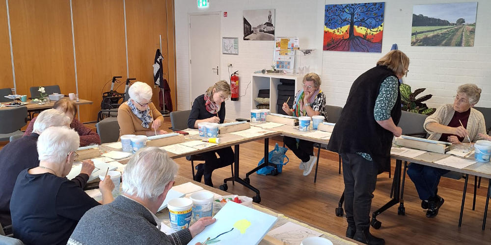 Creativiteit en gezelligheid bij de Klik in Sint Hubert