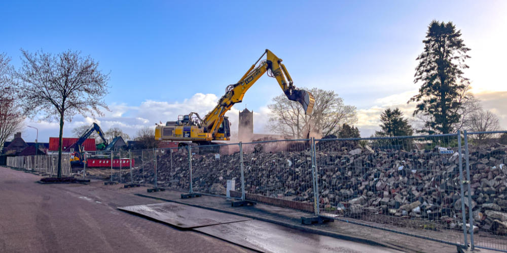 Volop bouw- en sloopwerkzaamheden in Mill