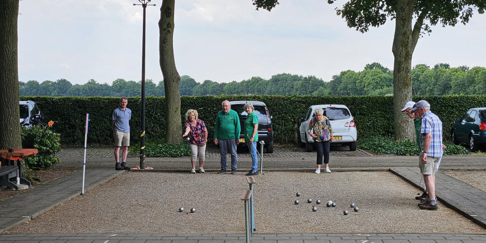 2026 Jeu de boules-toernooi in Langenboom op 31 mei