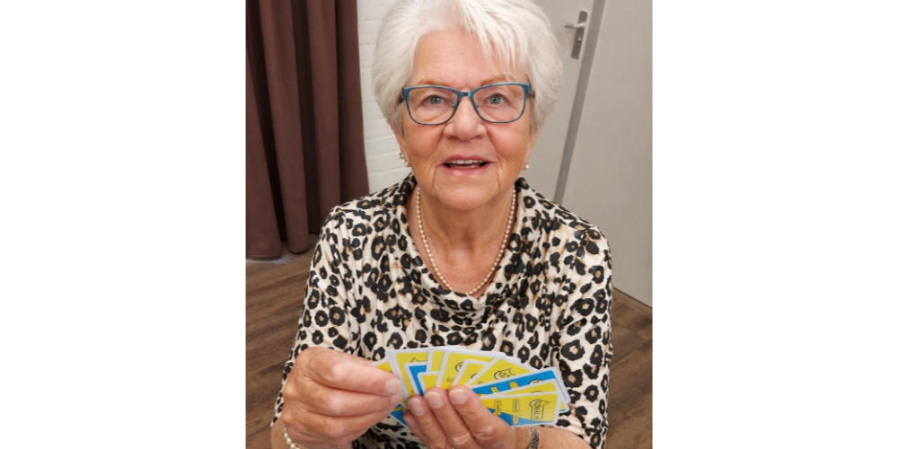 Miep Peters: al jaren het hart van de woensdagmiddag bridge!
