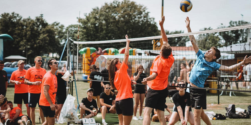 Volleyfuntoernooi in Langenboom