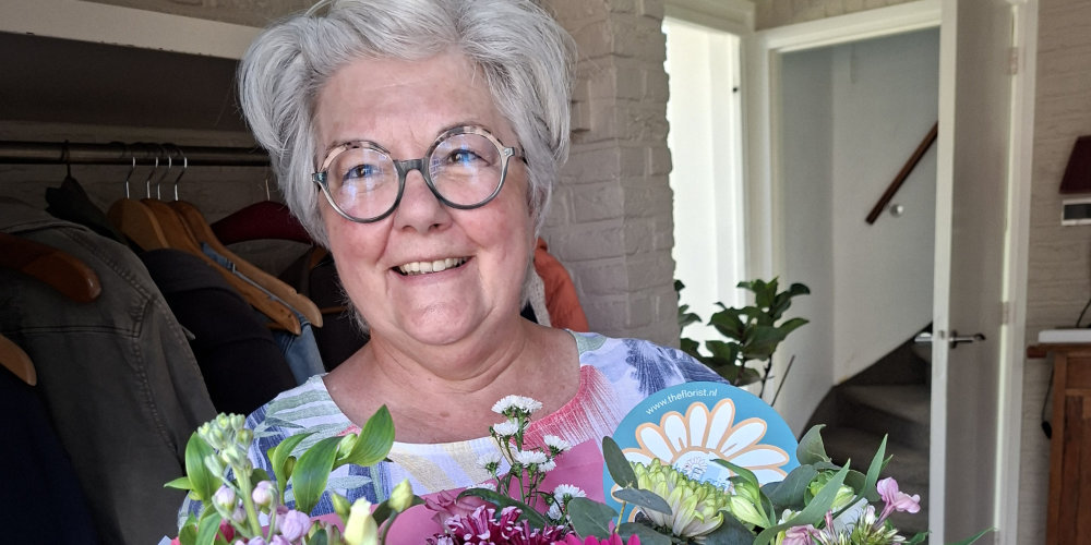 Weekboeket voor Rianne Richters in Mill 