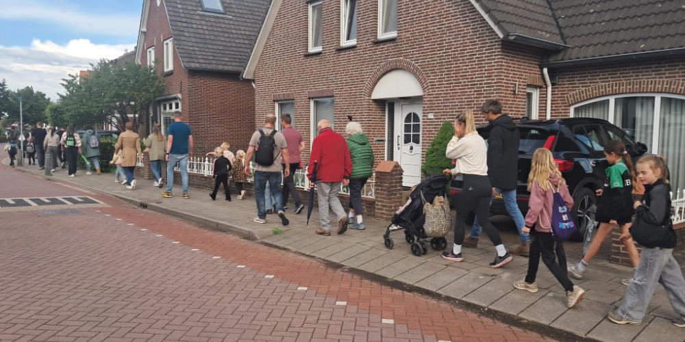 Avondvierdaagse Mill groot succes met 400 deelnemers