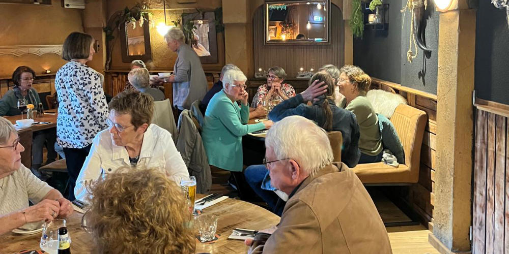 Grote belangstelling voor aspergemaaltijd van Senioren Belangenvereniging Mill