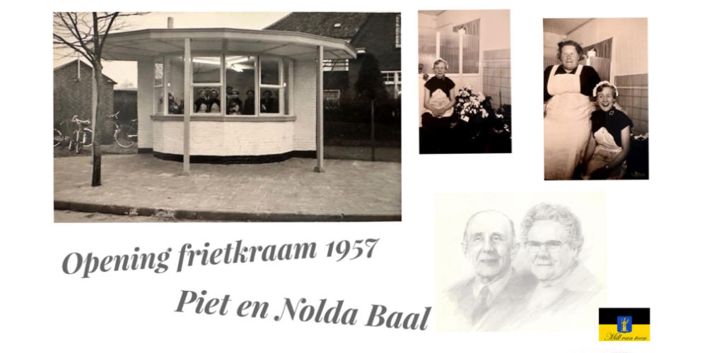 Mill van Toen: opening de Frietkraam 1957