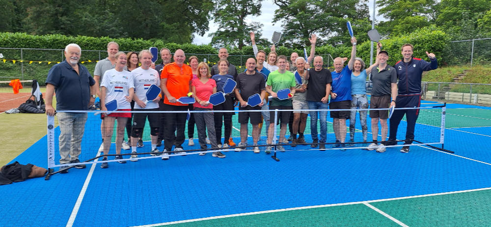 Opening Pickleball banen Topio groot succes