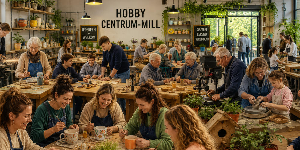Hobby Centrum Mill bereidt zich voor op nieuw seizoen: ondanks zomervakantie volop activiteit achter de schermen