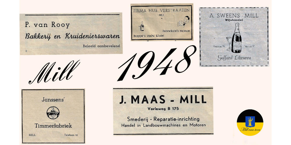 Mill van Toen: Mill in beeld 1948