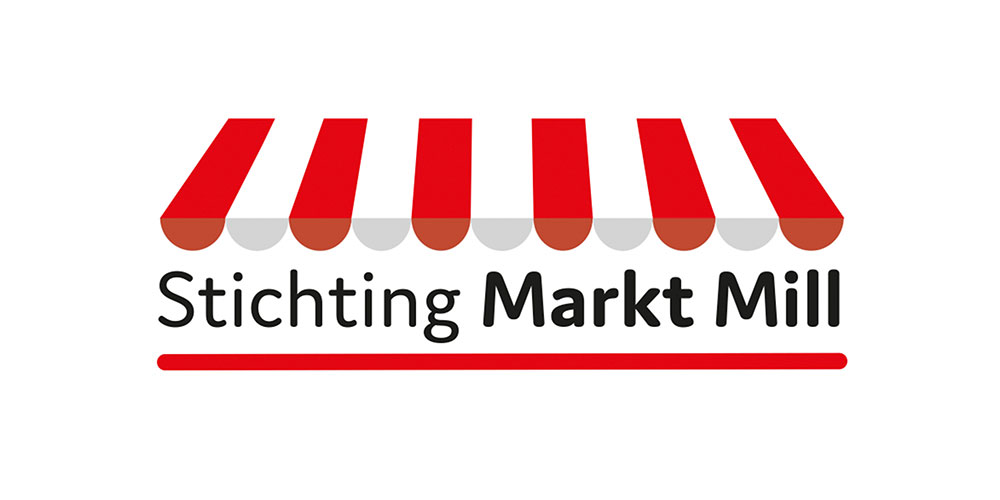 Woensdagochtend gezelligheid op de Weekmarkt in Mill